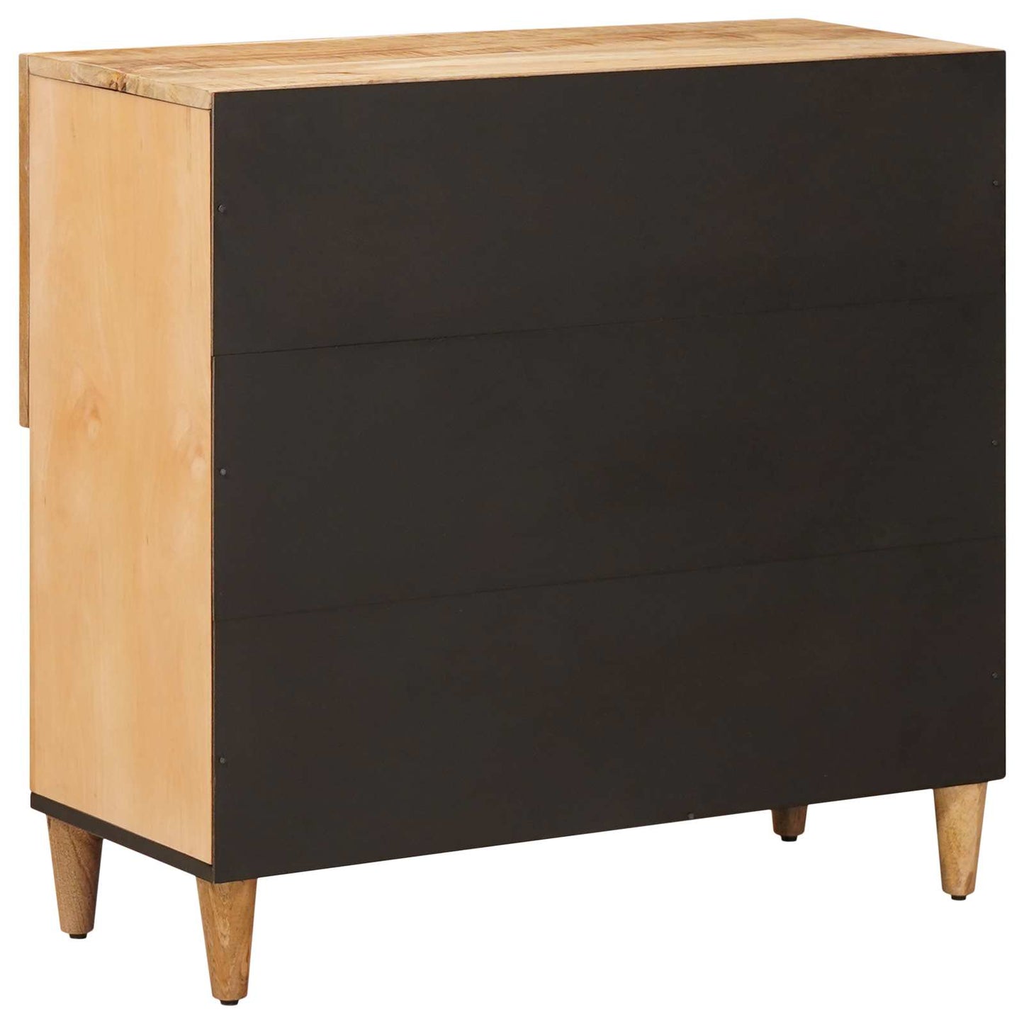 Stauraumschränke Braun 80 x 33,5 x 75 cm Massivholz Mango