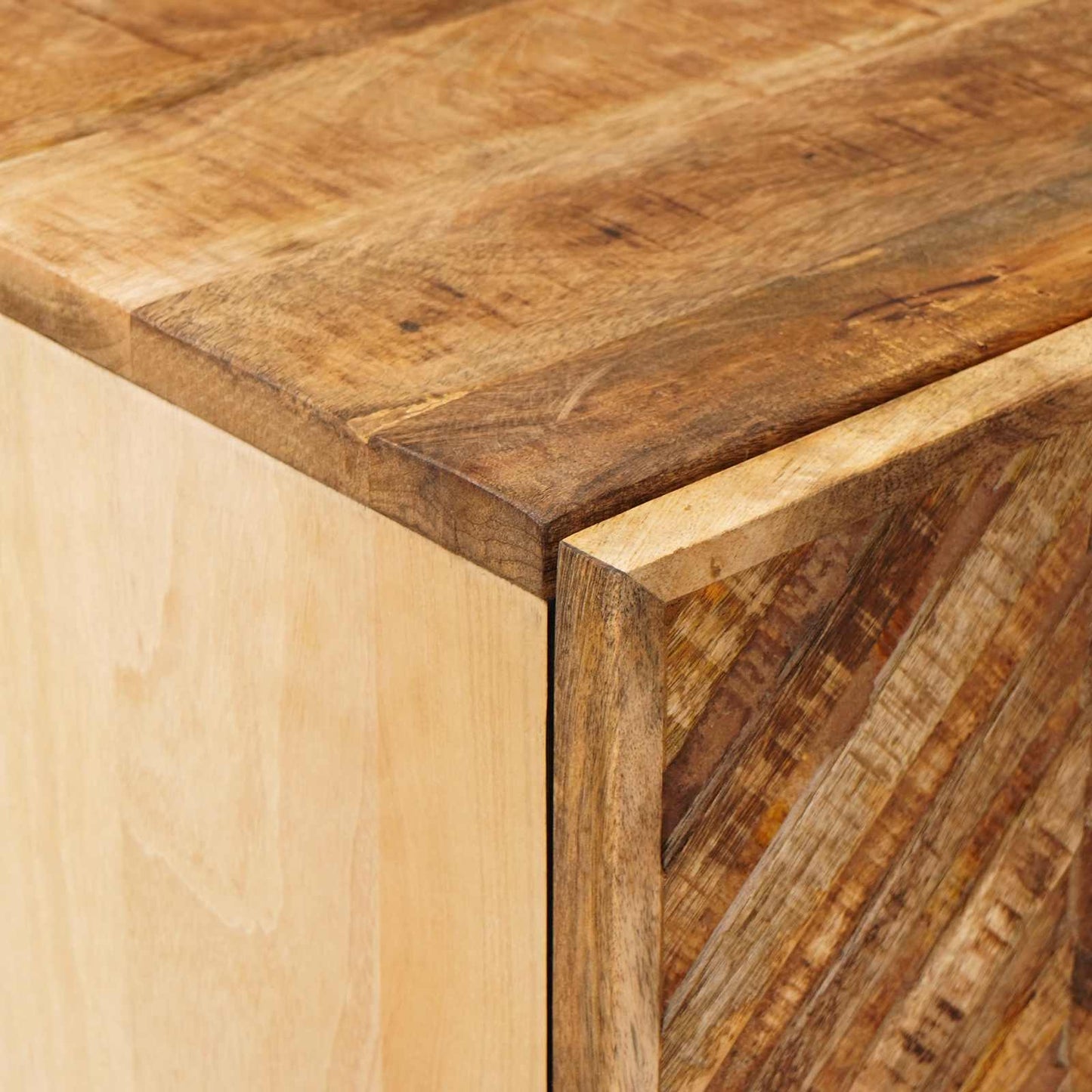 Stauraumschränke Braun 40 x 33,5 x 110 cm Massivholz Mango