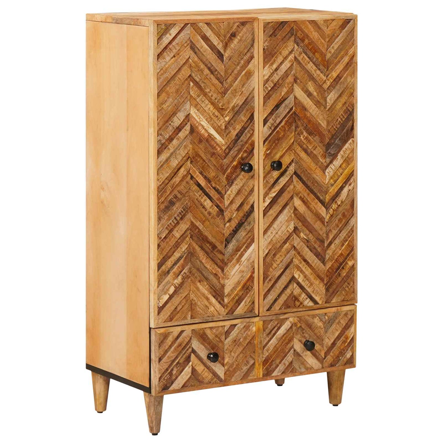 Stauraumschränke Braun 60 x 33,5 x 100 cm Massivholz Mango