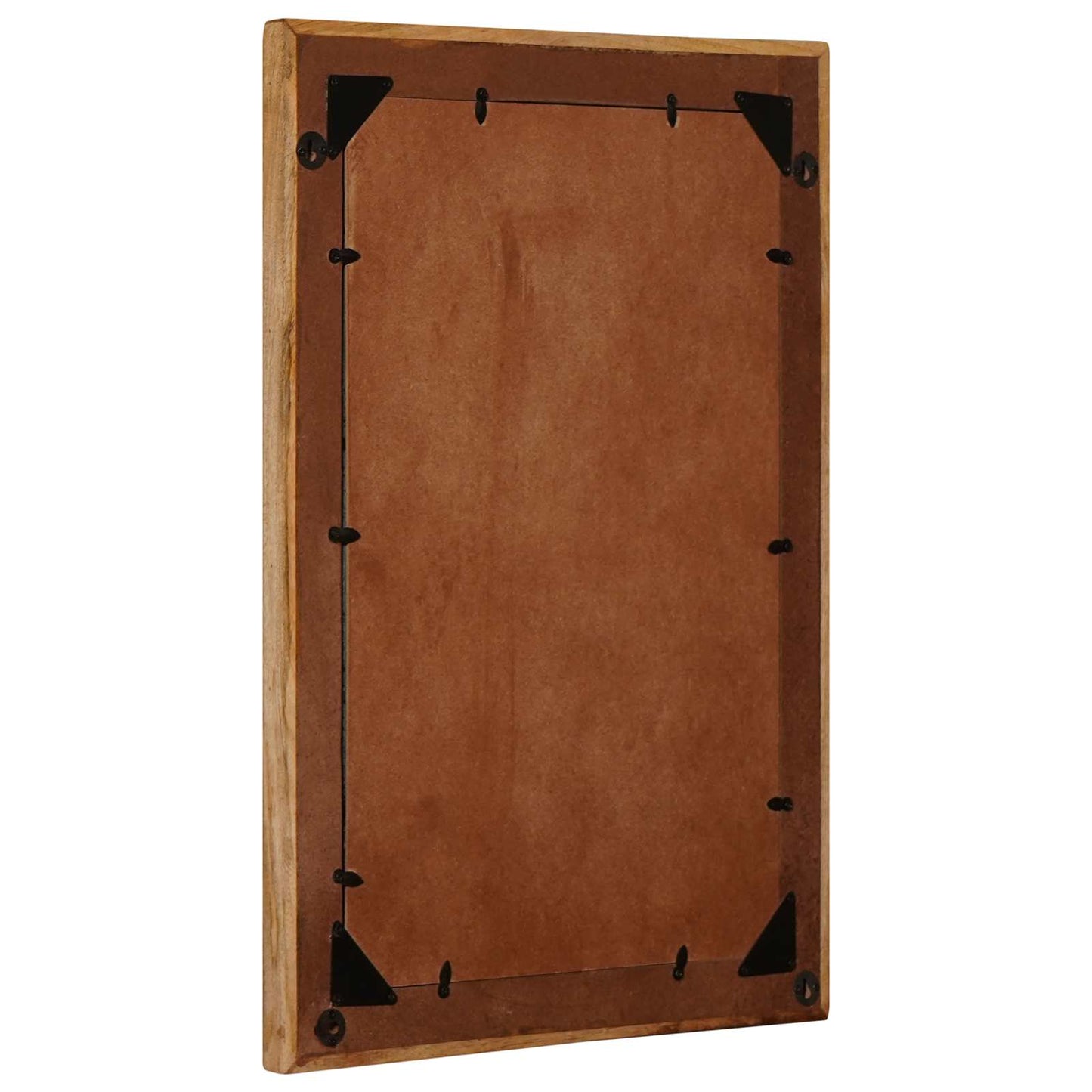 Spiegel Wandmontiert mit Spiegel Braun 70 x 50 x 3 cm Glas