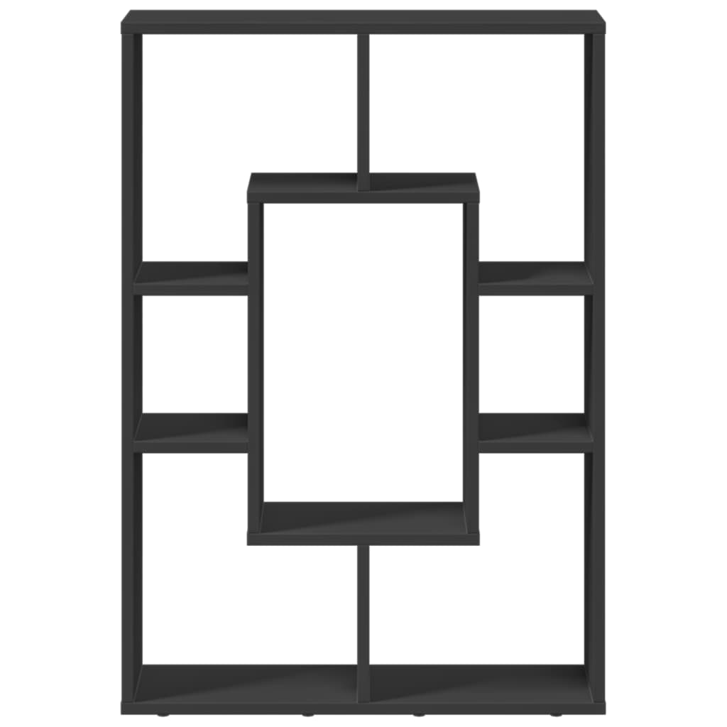 Bibliothèque noire 63x20x90 cm en bois