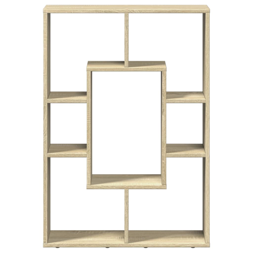 Bibliothèque chêne Sonoma 63x20x90 cm matériau bois