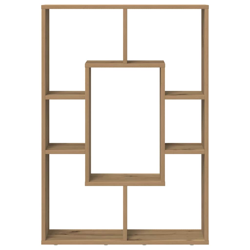 Bücherregal Artisan-Eiche 63x20x90 cm Holzwerkstoff