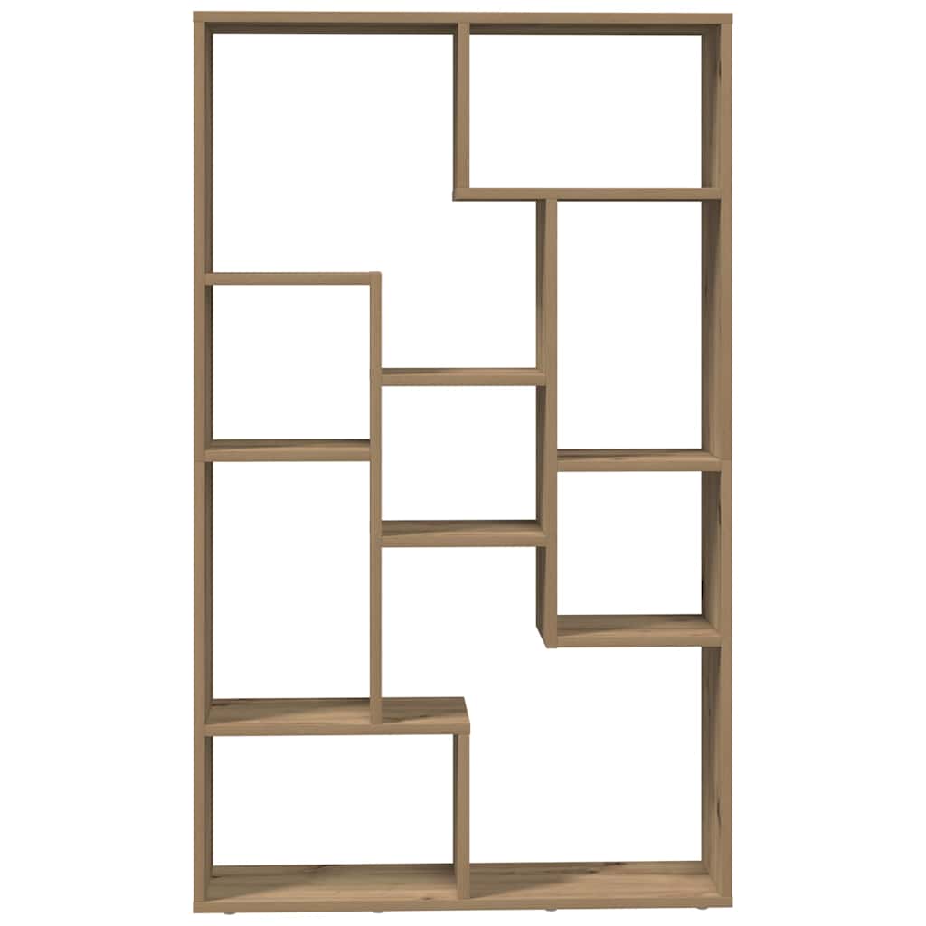 Bücherregal Artisan-Eiche 72x20x120 cm Holzwerkstoff