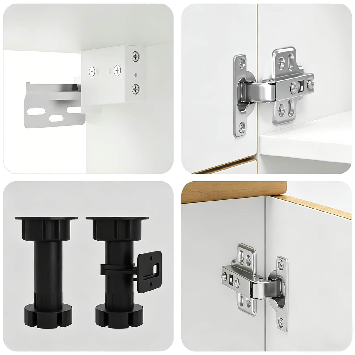 7-tlg. Küchenschrank-Set Kalmar Artisan-Eiche Holzwerkstoff