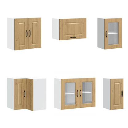 11-tlg. Küchenschrank-Set Kalmar Artisan-Eiche Holzwerkstoff