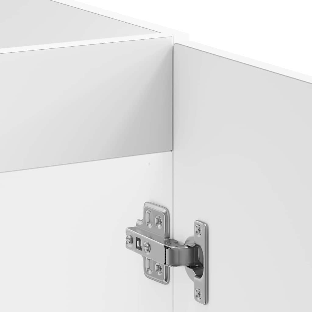 Küchenschrank mit Tür Kalmar Glänzend Weiß 80 x 46 x 81.5 cm