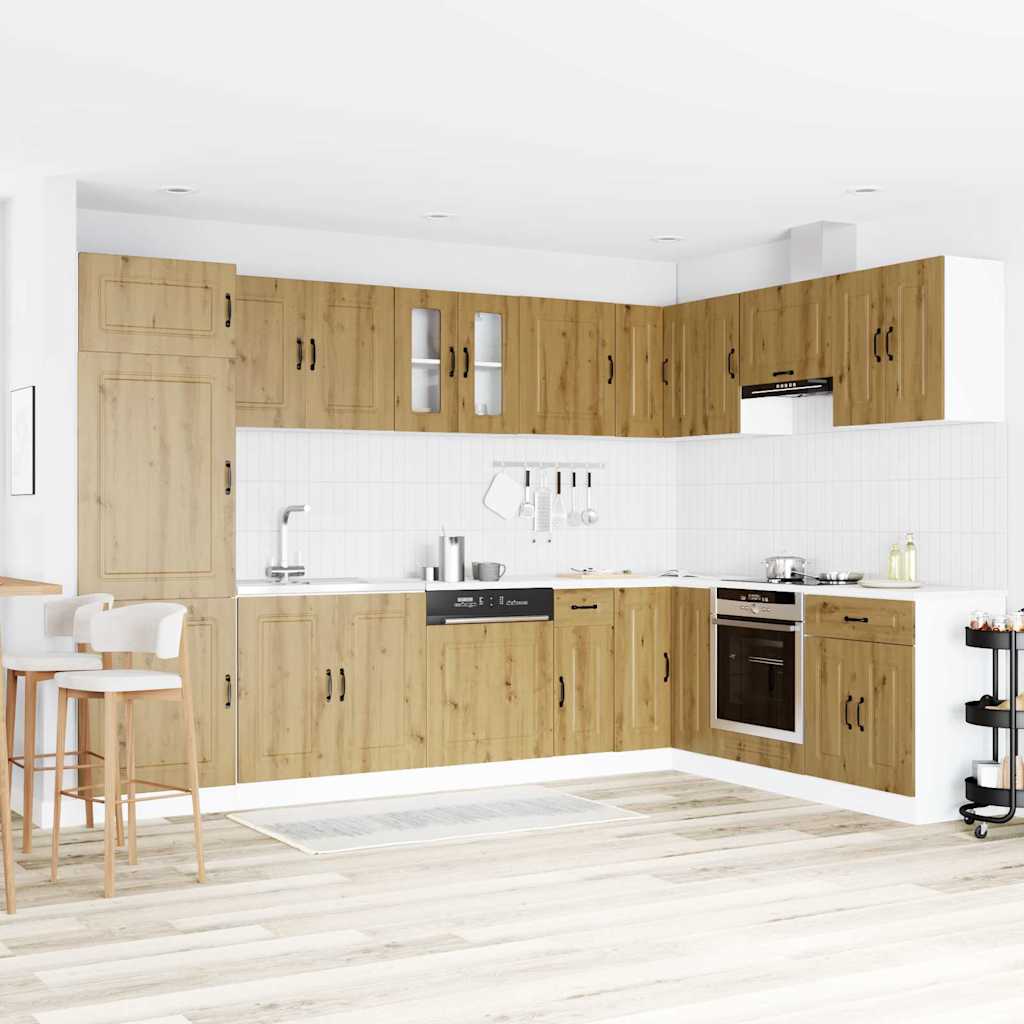 Küchenschrank mit Tür Kalmar Artisan-Eiche 80 x 46 x 81.5 cm