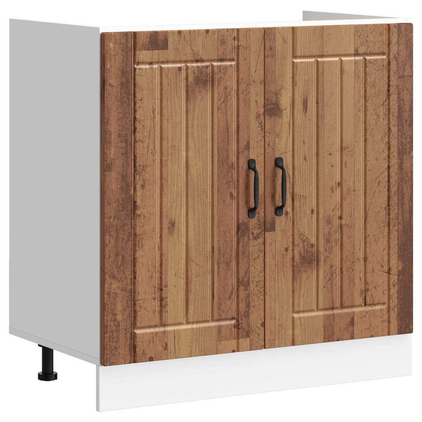 Waschbecken-Unterschrank Lucca 2 pcs Altholz Holzwerkstoff