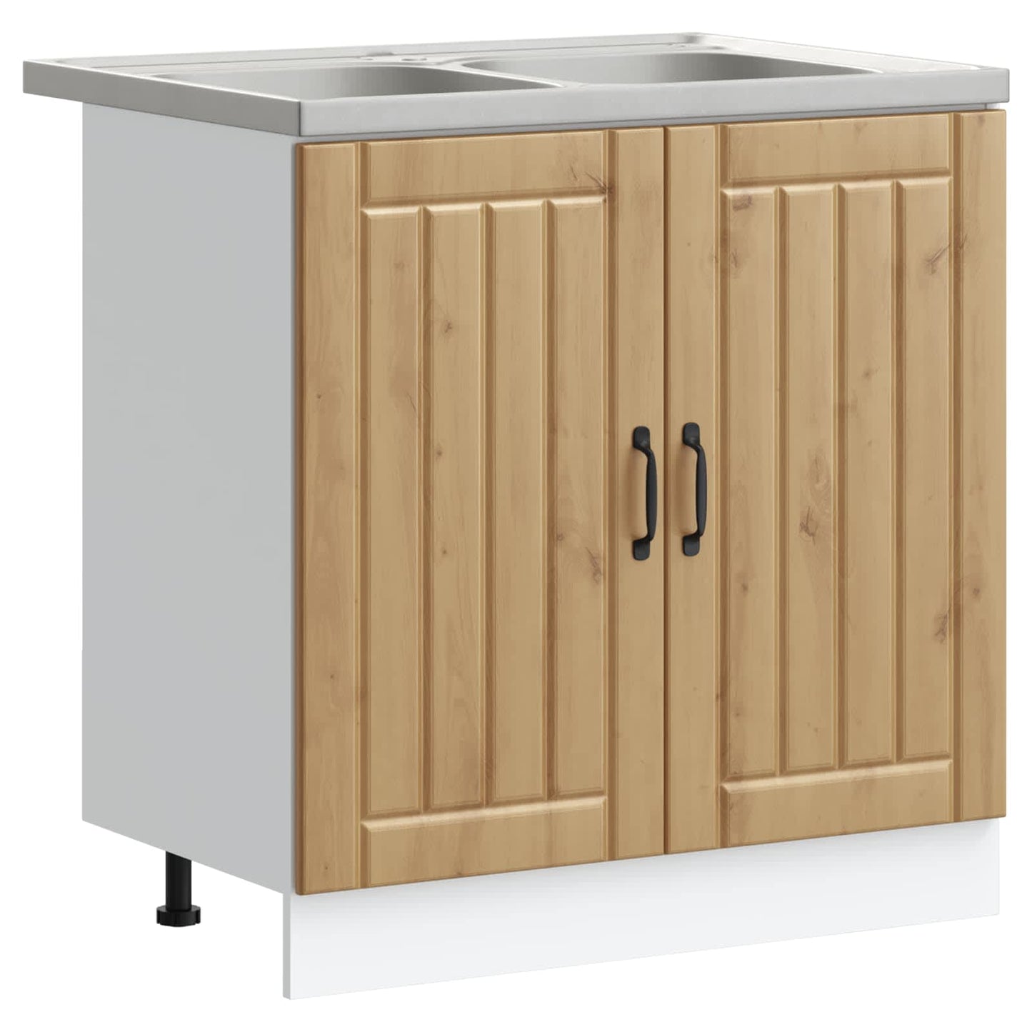 Waschbecken-Unterschrank mit Speicher Lucca 2 pcs Artisan-Eiche