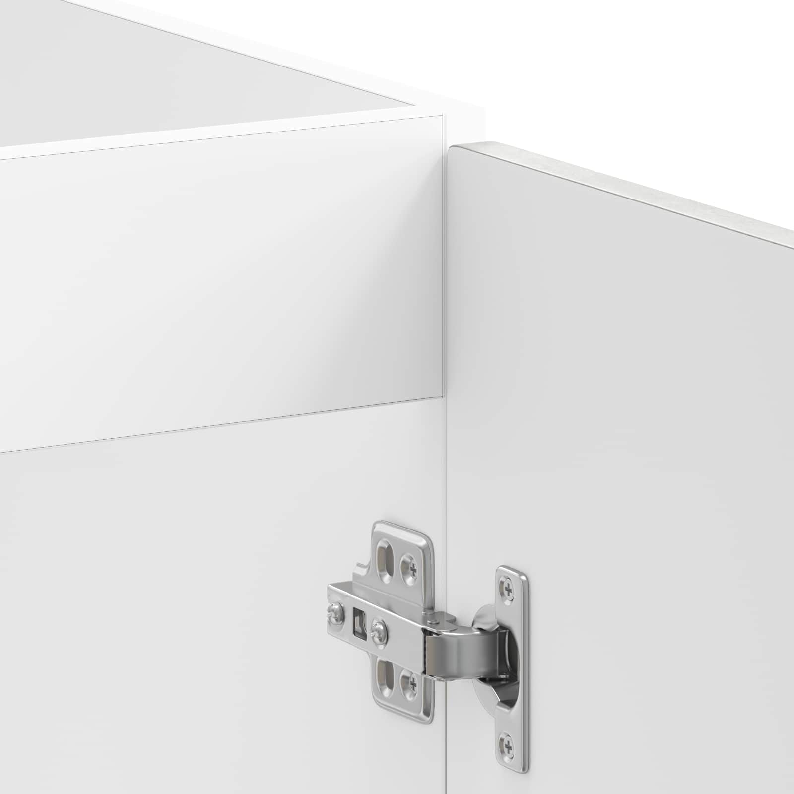 Waschbecken-Unterschrank Porto 2 stk. Grau 80 x 46 x 81.5 cm