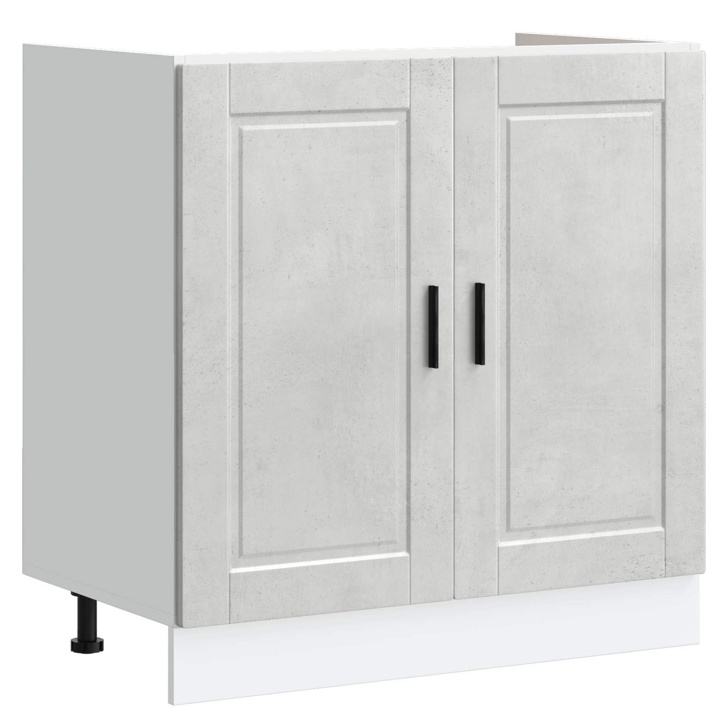 Waschbecken-Unterschrank Porto 2 stk. Grau 80 x 46 x 81.5 cm