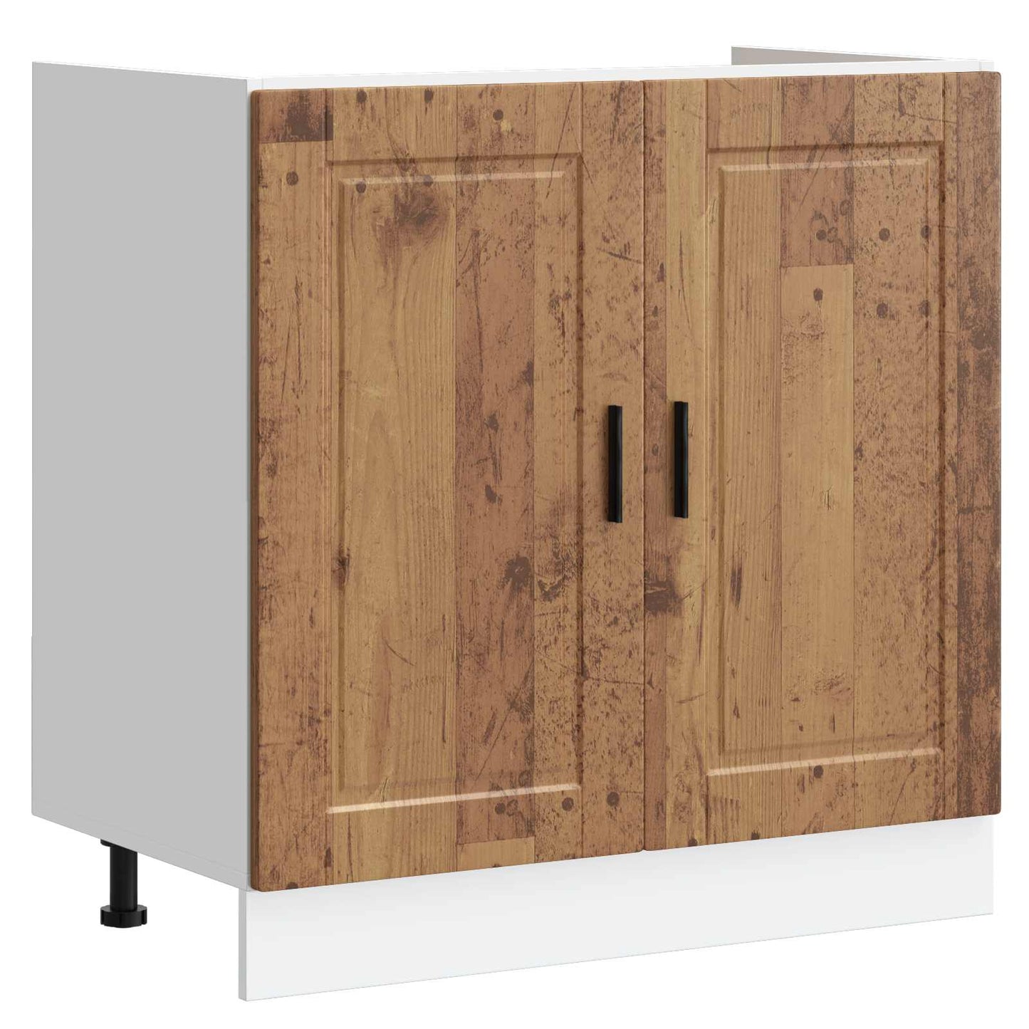 Waschbecken-Unterschrank Porto 2 stk. Braun 80 x 46 x 81.5 cm
