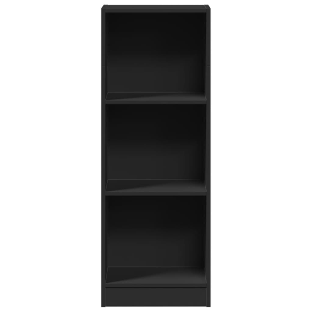 Bibliothèque noire 40x24x109 cm matière bois