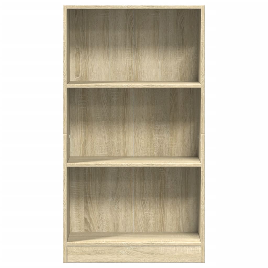 Bibliothèque chêne Sonoma 60x24x109 cm matériau bois