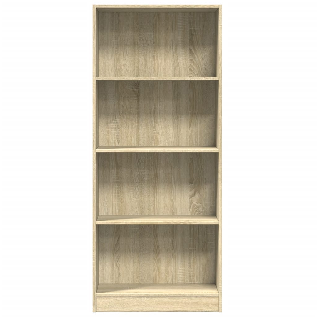 Bibliothèque chêne Sonoma 60x24x143 cm matériau bois