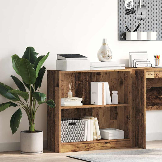 Bookshelf old wood look 80x24x76cm wood material
