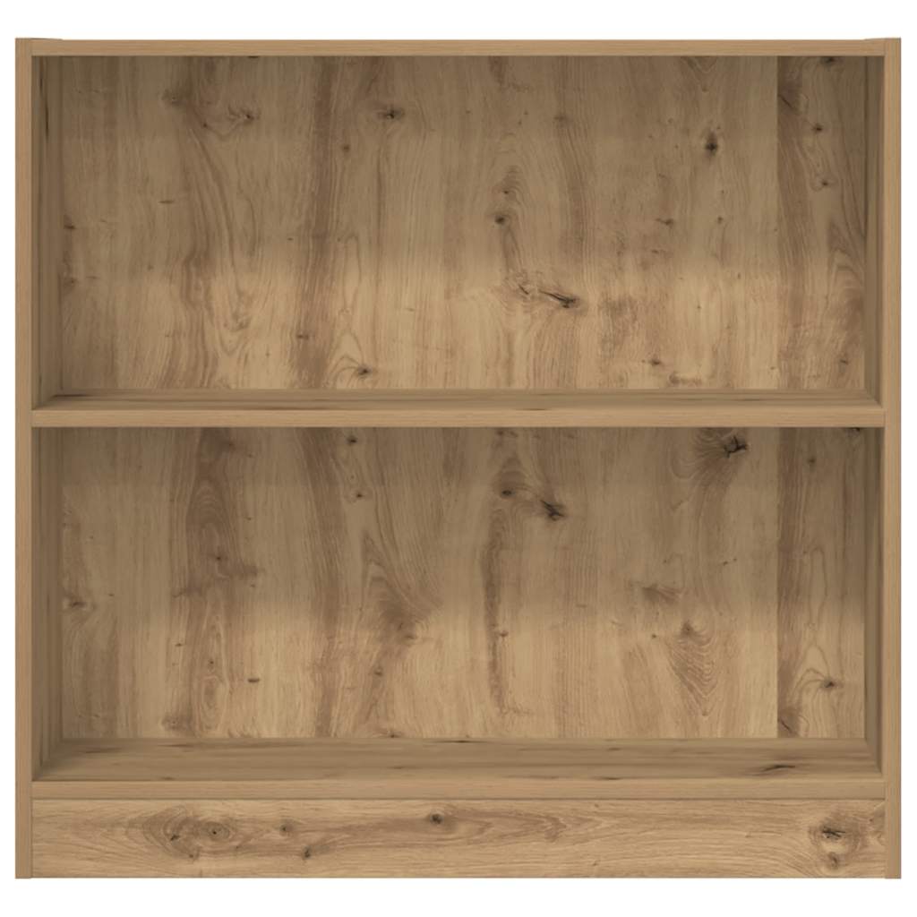 Bücherregal Artisan-Eiche 80x24x76cm Holzwerkstoff