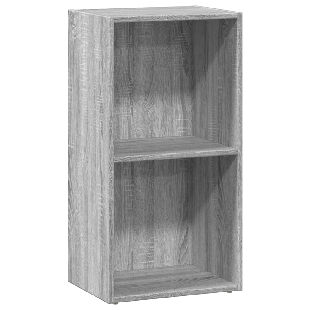 Bookshelf Gray Sonoma 40x30x77 cm Wood Material