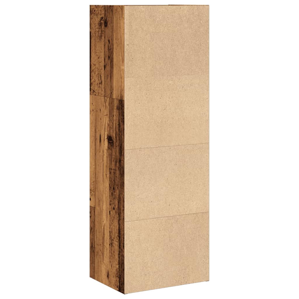 Bücherregal Altholz-Optik 40x30x114 cm Holzwerkstoff