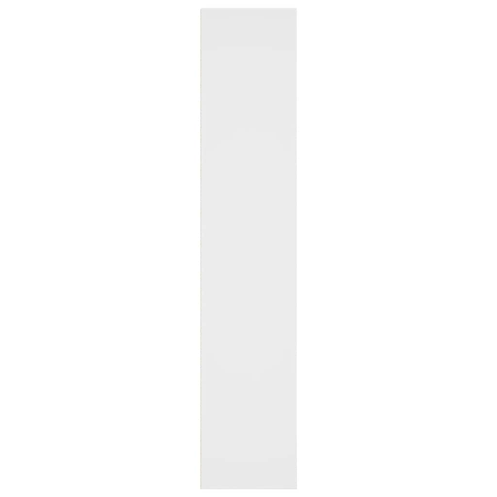 Bibliothèque blanche 40x30x152 cm en bois