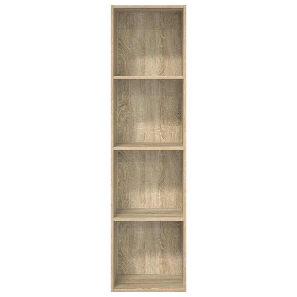 Bücherregal Sonoma-Eiche 40x30x152 cm Holzwerkstoff