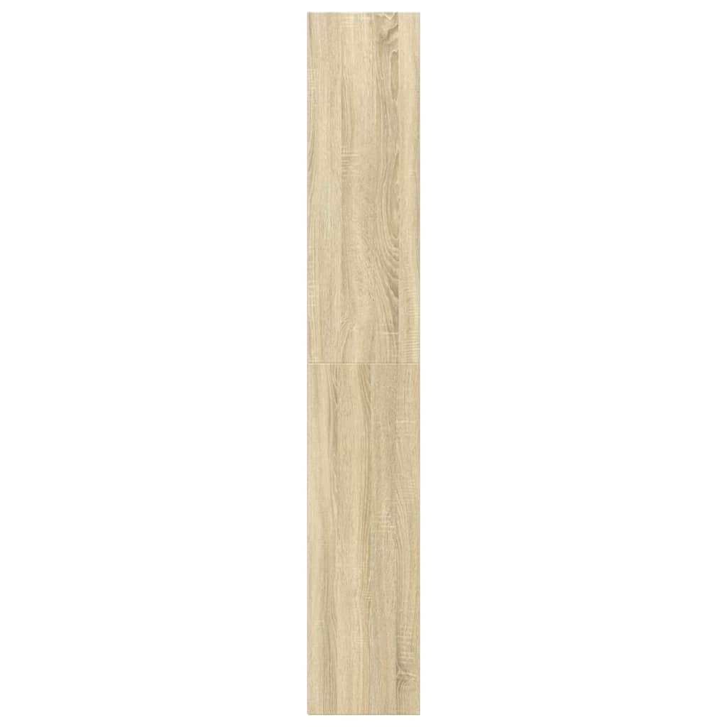 Bücherregal Sonoma-Eiche 40x30x189 cm Holzwerkstoff