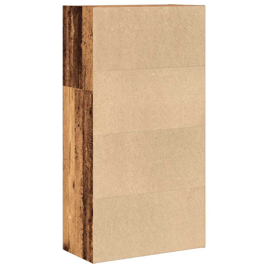 Bücherregal Altholz-Optik 60x30x114 cm Holzwerkstoff