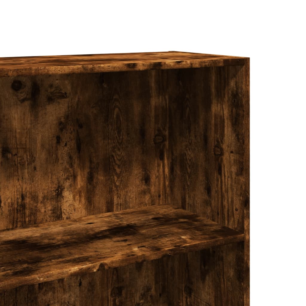 Bookshelf Smoked Oak 60x30x189 cm Wood Material