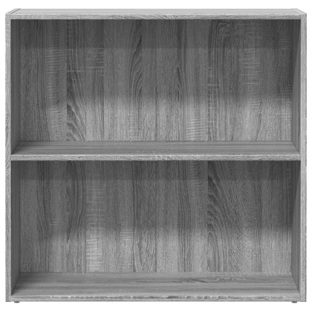 Bookshelf Gray Sonoma 80x30x77 cm Wood Material