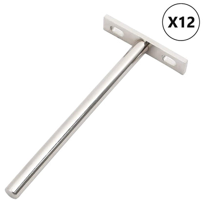 Regalträger Schwebend 12 Stk. Unsichtbar Ø10x150 mm