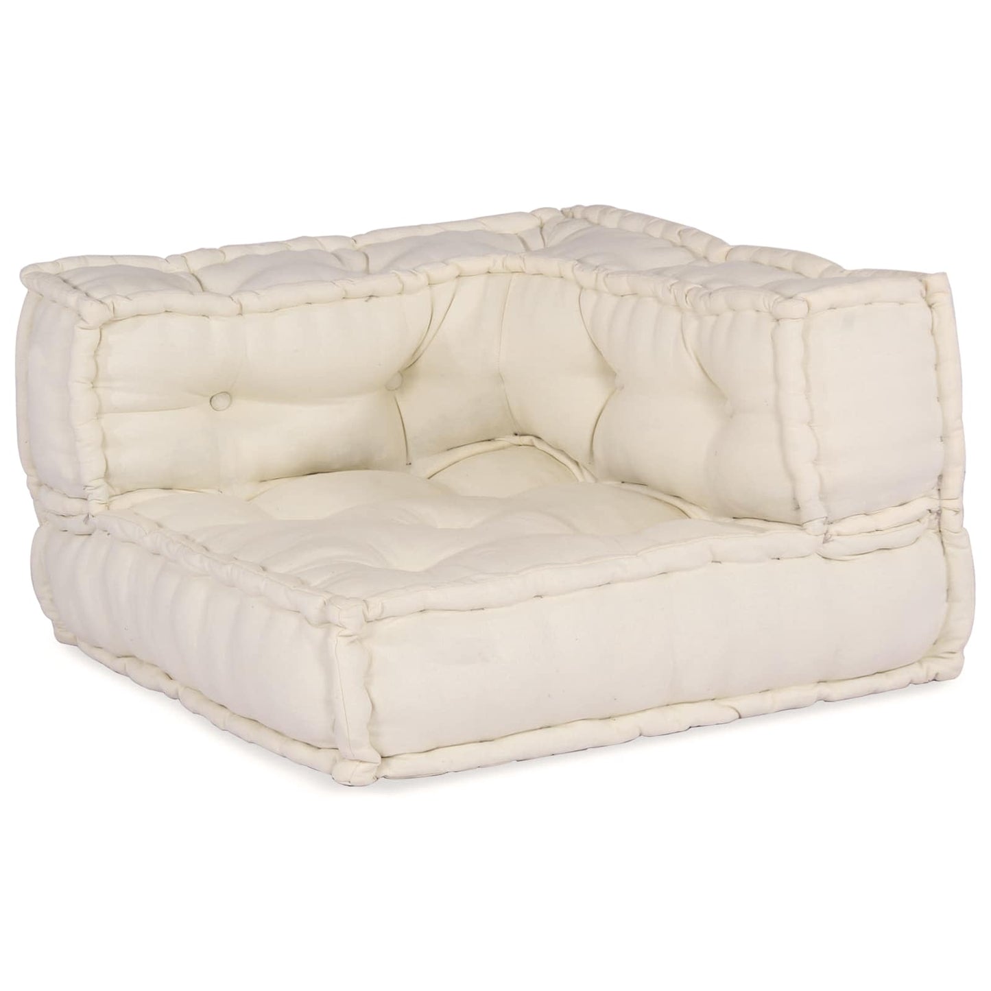 Modulare Sofagarnitur 3 pcs Creme Stoff