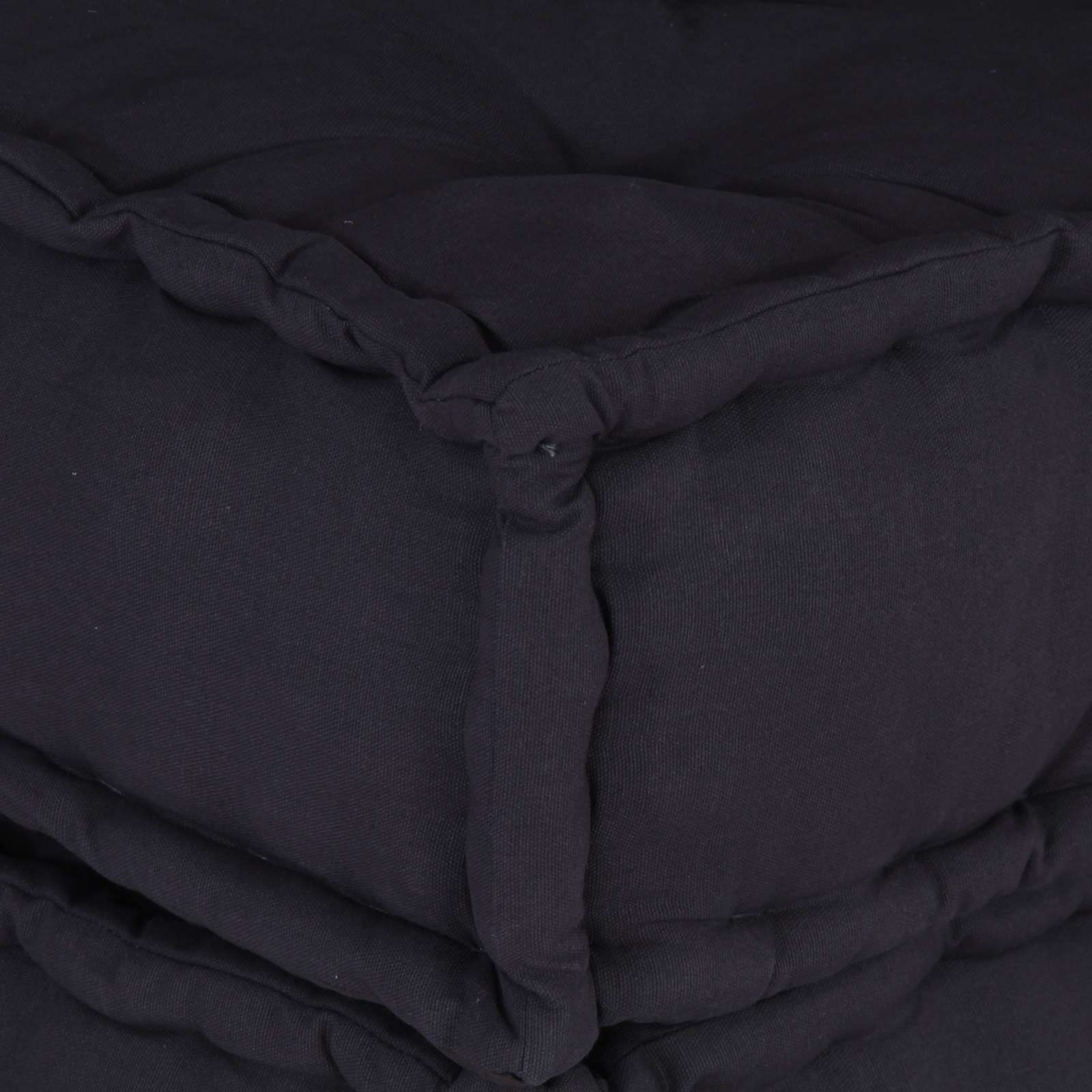Modulare Sofagarnitur Stoff Anthrazit 210 x 70 x 56 cm