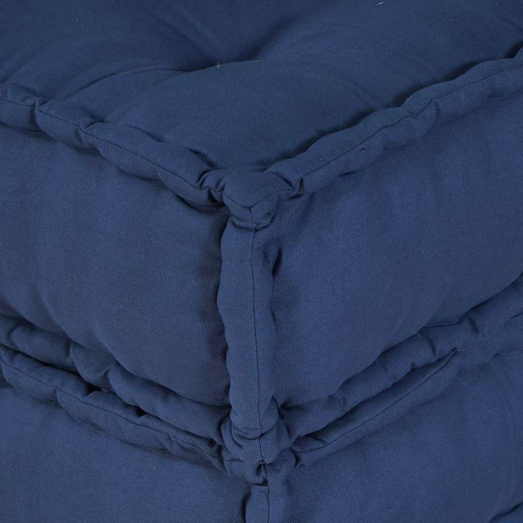 Modulare Sofagarnitur Stoff Indigo 210 x 70 x 56 cm