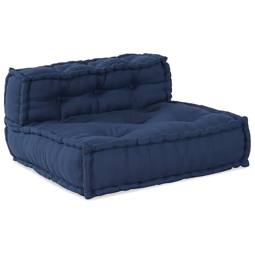 Modulare Sofagarnitur Stoff Indigo 210 x 70 x 56 cm