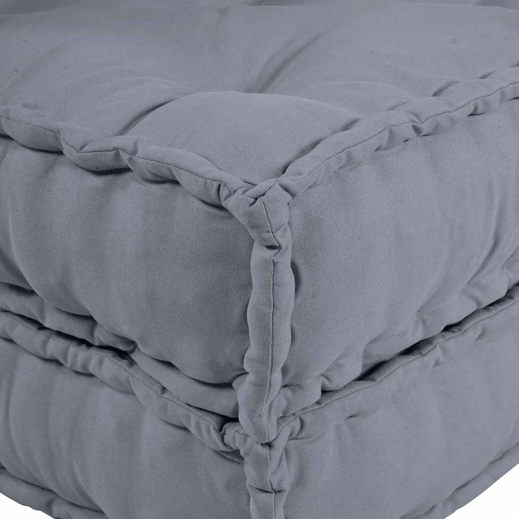 Modulare Sofagarnitur Stoff Grau 210 x 70 x 56 cm