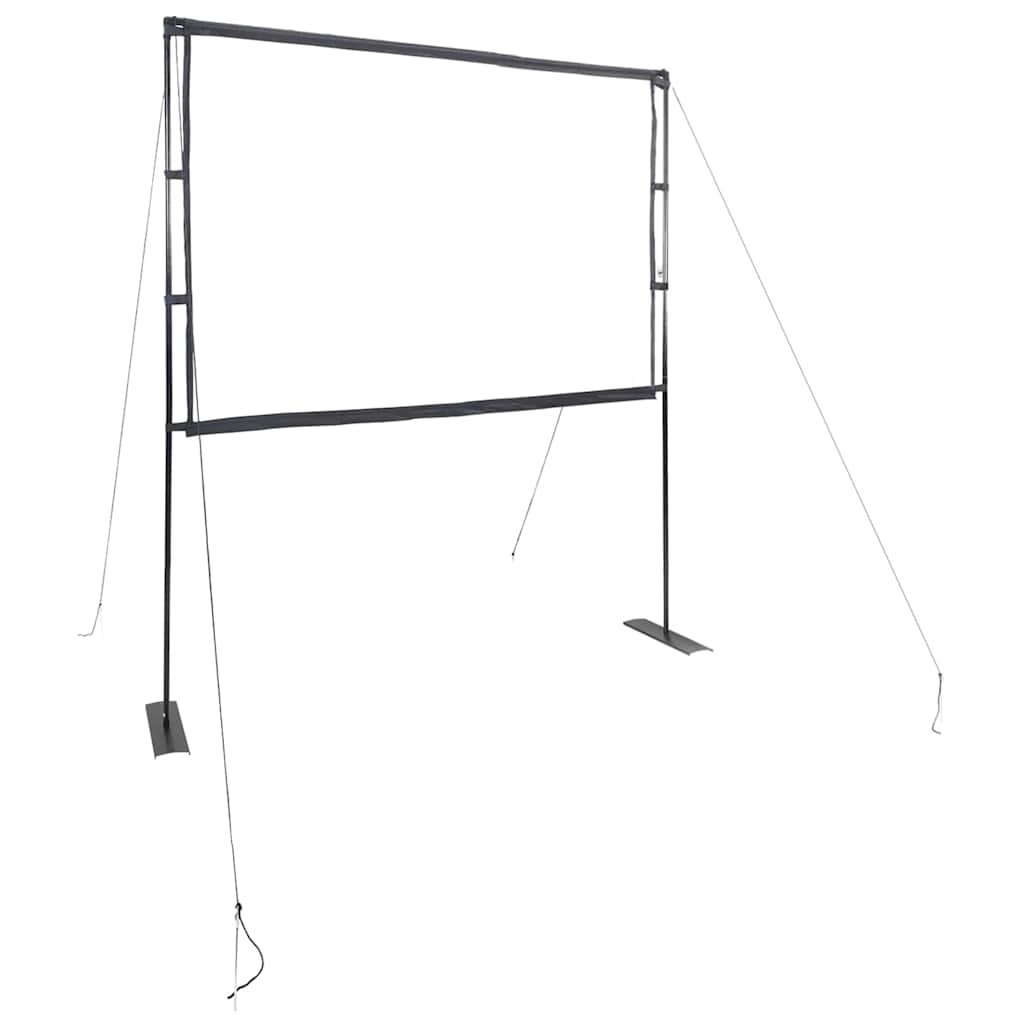 Projektionsleinwand mit Ständern 84 Zoll 4:3