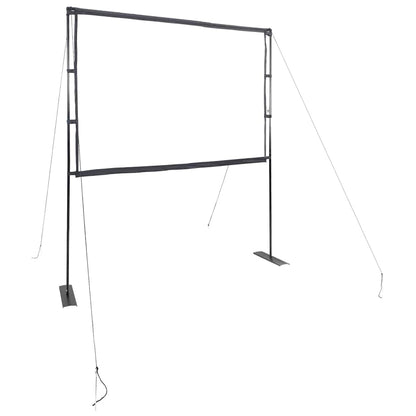 Projektionsleinwand mit Ständern 84 Zoll 4:3