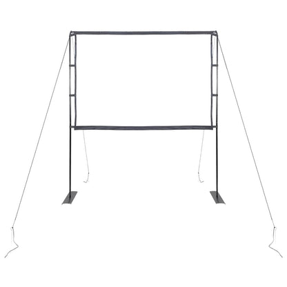 Projektionsleinwand mit Ständern 84 Zoll 4:3
