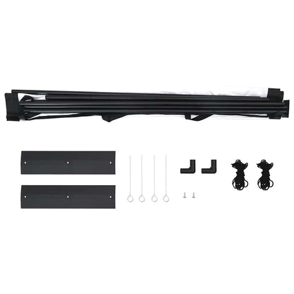 Projektionsleinwand mit Ständern 84 Zoll 4:3