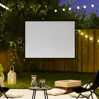 Projektionsleinwand mit Ständern 90 Zoll 4:3