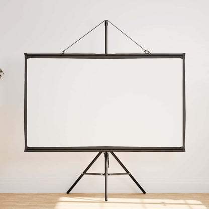 Projektionsleinwand mit Stativ 72 Zoll 16:9