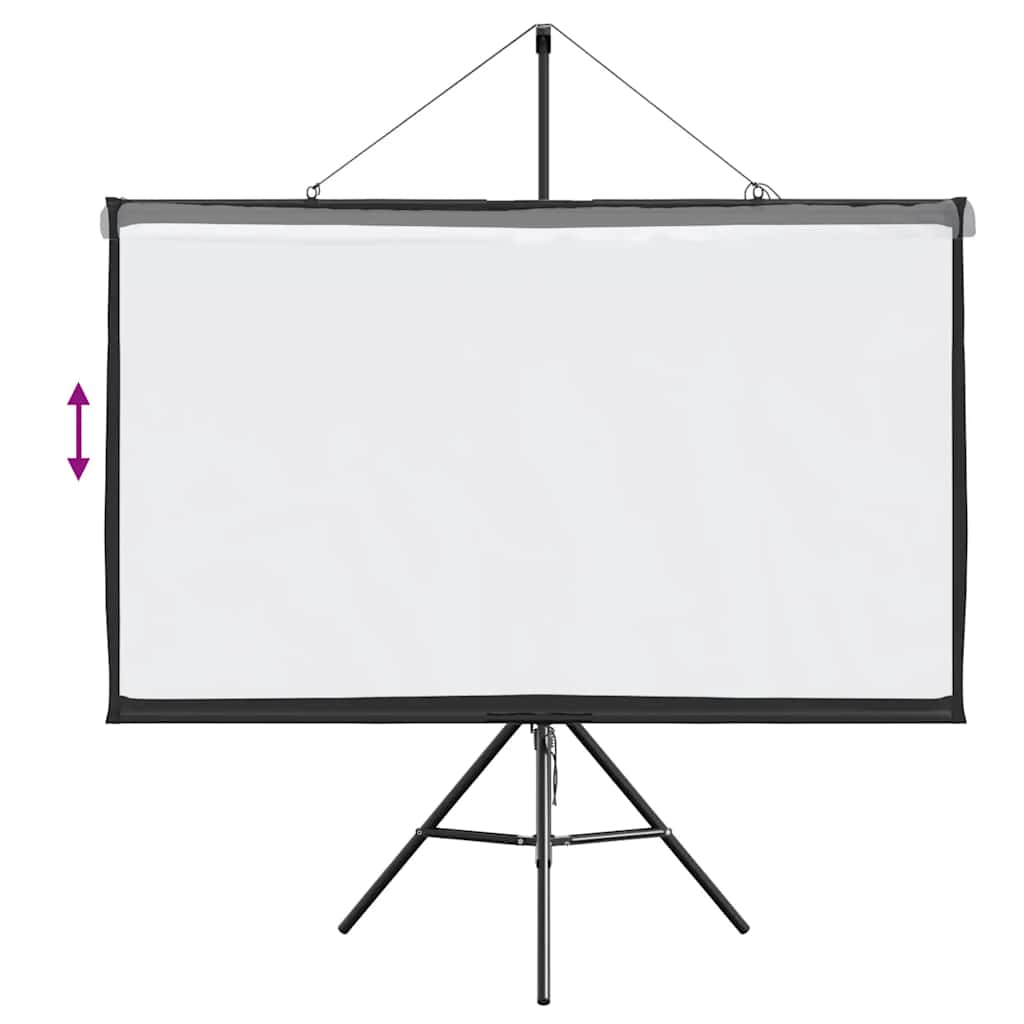 Projektionsleinwand mit Stativ 72 Zoll 16:9
