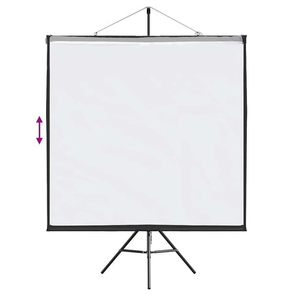 Projektionsleinwand mit Stativ 67 Zoll 1:1