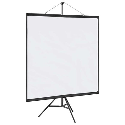 Projektionsleinwand mit Stativ 72 Zoll 1:1