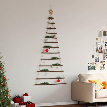 Hängender Weihnachtsbaum mit Sternspitze 86x180 cm Naturzweig