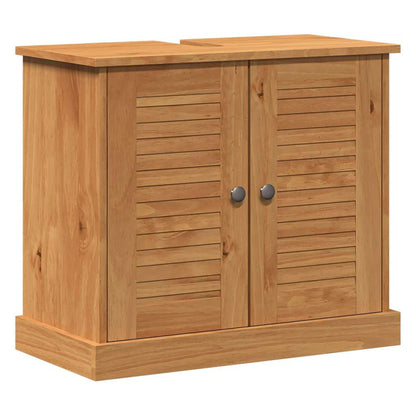 Waschbeckenunterschrank VIGO Braun und Honigbraun