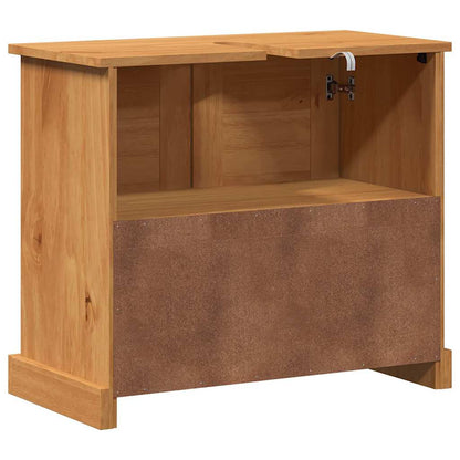 Waschbeckenunterschrank VIGO Braun und Honigbraun