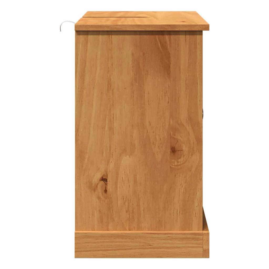Waschbeckenunterschrank VIGO Braun und Honigbraun