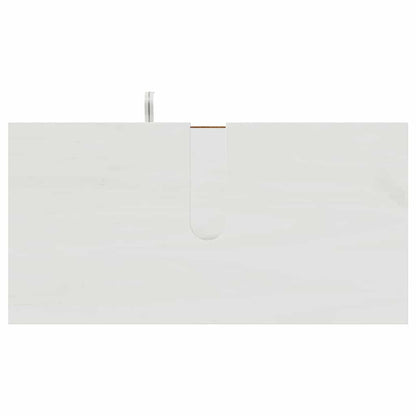 Waschbeckenunterschrank VIGO Weiß und Antikweiß 68 x 34 x 59 cm